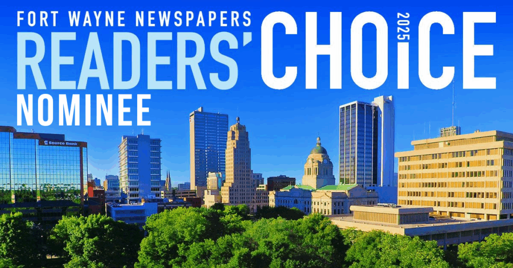 Fort Wayne Newspapers Readers' Choice 2025 Nominee Badge